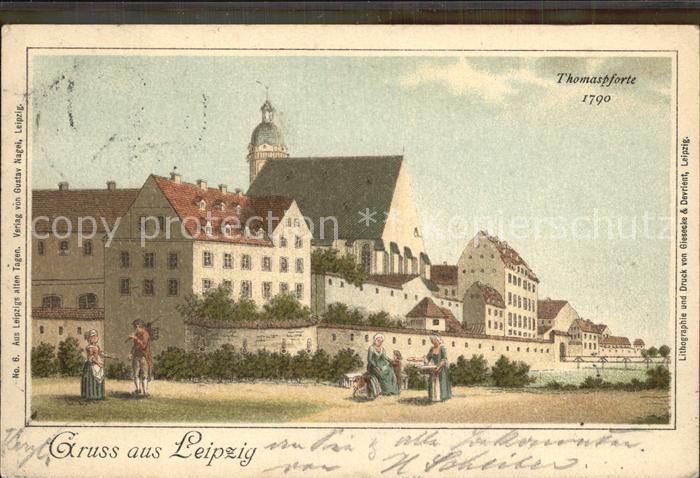 LEIPZIG Sachsen Thomaspforte