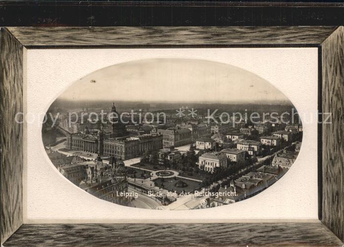 LEIPZIG Sachsen Blick auf Reichsgericht