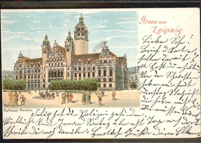 LEIPZIG Sachsen Rathaus Neubau