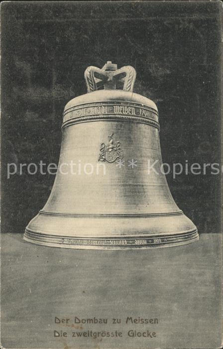 Kirchenglocke Churchbell Cloche Eglise Meissen Dom
