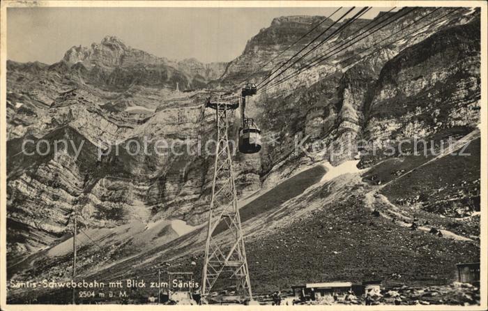 Seilbahn Saentis
