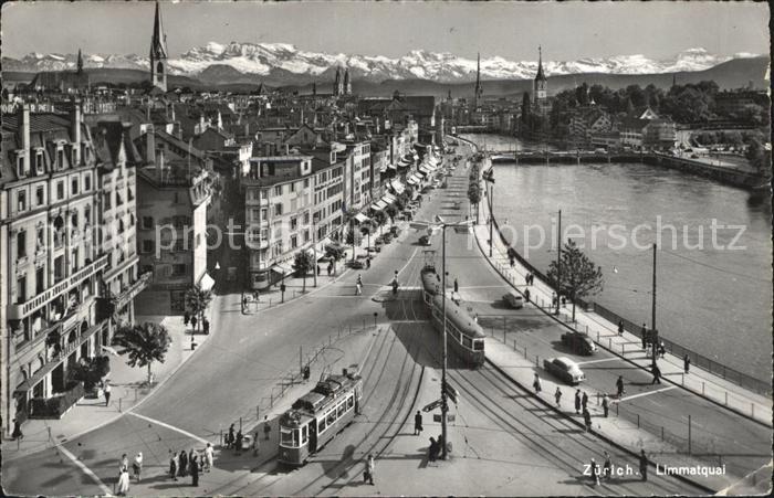 Strassenbahn Zürich Limmatquai