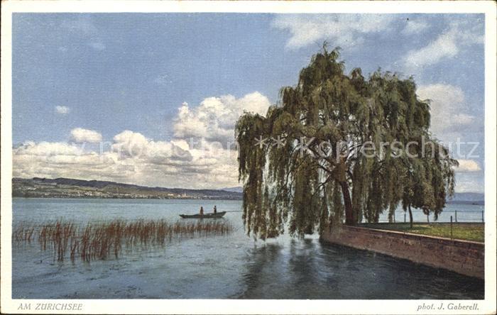 Foto Gaberell J. Nr. 2365 Zürichsee