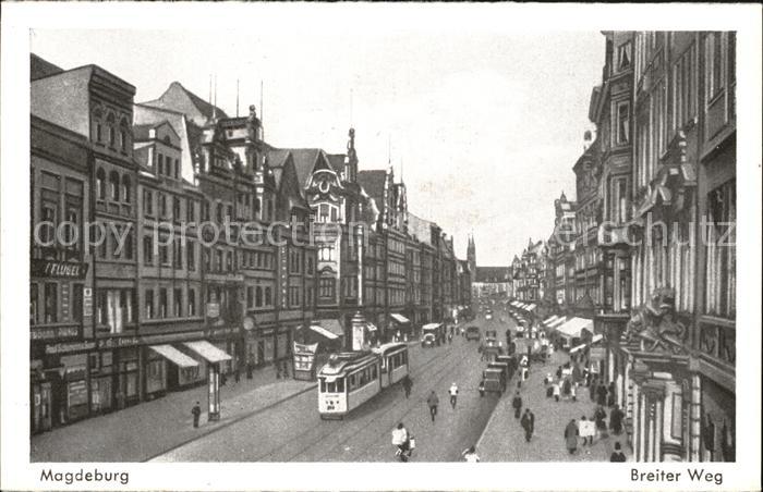 Strassenbahn Magdeburg Breiter Weg
