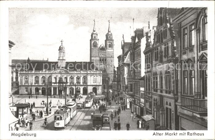 Strassenbahn Alter Markt Rathaus
