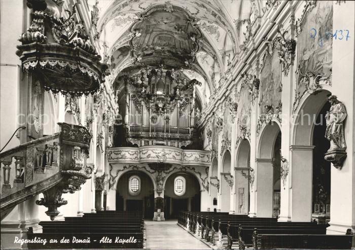 Kirchenorgel Regensburg Alte Kapelle