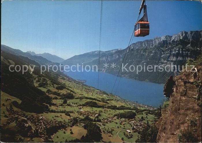 Seilbahn Unterterzen-Tannenbodenalp Flumserberg
