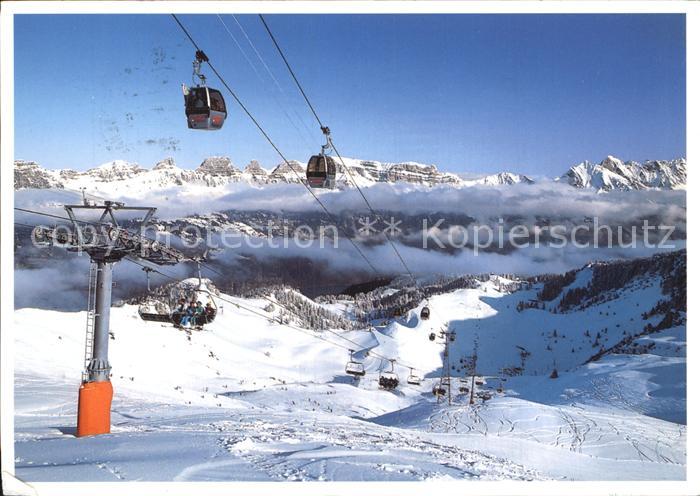 Seilbahn Maschgenkamm Chrifirsten Flumserberg