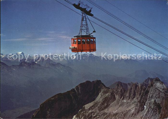 Seilbahn Saentis Alpenpanorama