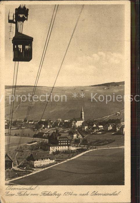 Seilbahn Fichtelberg Oberwiesenthal