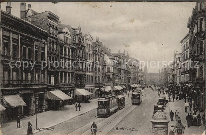 Strassenbahn Magdeburg Breiteweg