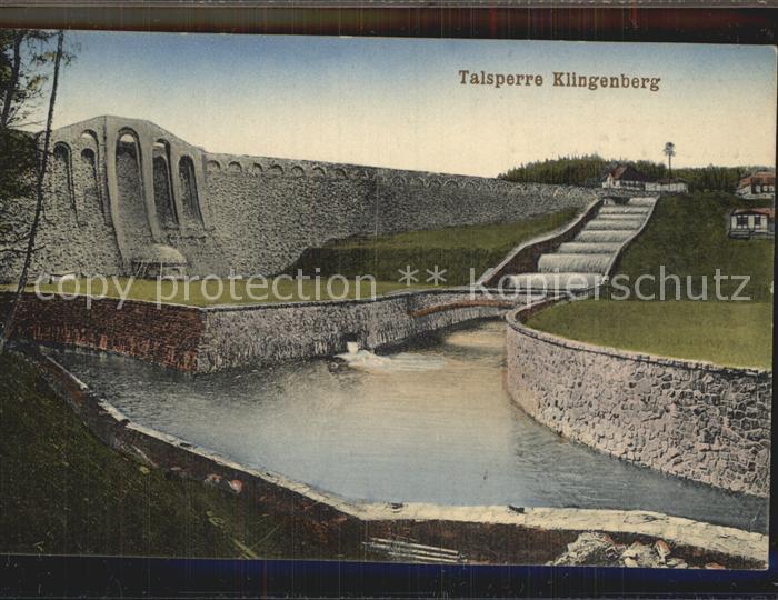 Talsperre Staudamm Klingenberg