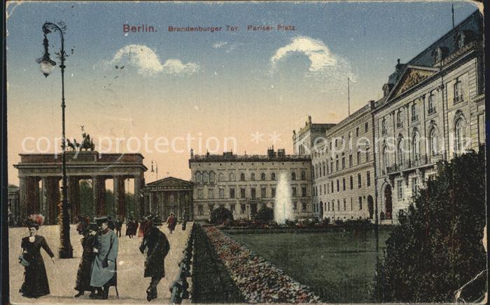 Brandenburgertor Berlin Pariser Platz