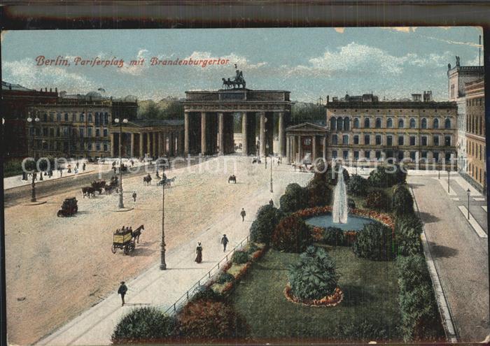 Brandenburgertor Berlin Pariser Platz
