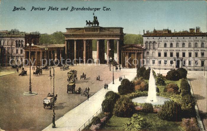 Brandenburgertor Berlin Pariser Platz
