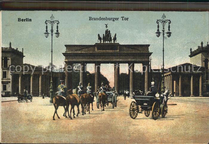 Brandenburgertor Berlin Pferdekutsche