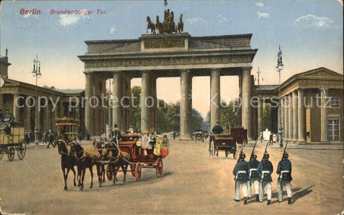 Brandenburgertor Berlin Pferdekutsche