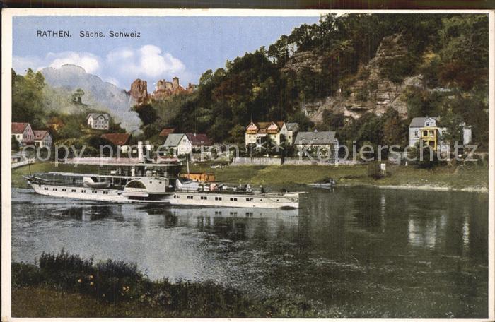 Dampfer Seitenrad Habsburg Rathen