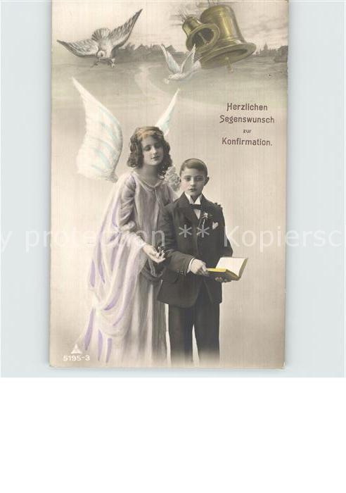 Konfirmation Schutzengel Kirchenglocken Foto-PH-Nr. 5195-3