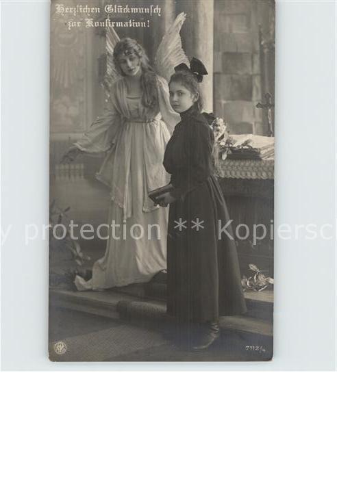 Konfirmation Schutzengel Foto-NPG-Nr. 7112/4
