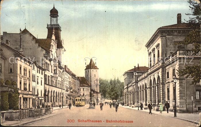 Schaffhausen SH Bahnhofstrasse