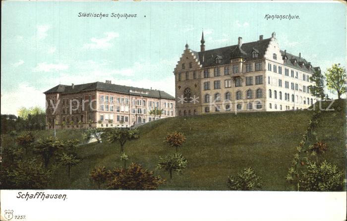 Schaffhausen SH Staedtisches Schulhaus Kantonschule