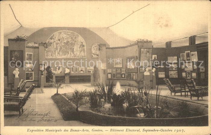 Genf GE Exposition Municipale des Beaux-Arts