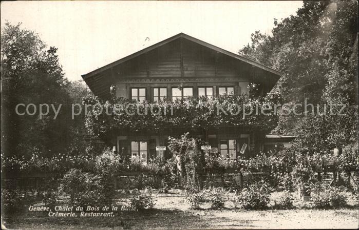 Genf GE Chalet du Bois de la Burie