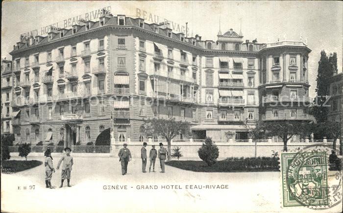 Geneve GE Grand Hotel Eeau Rivage