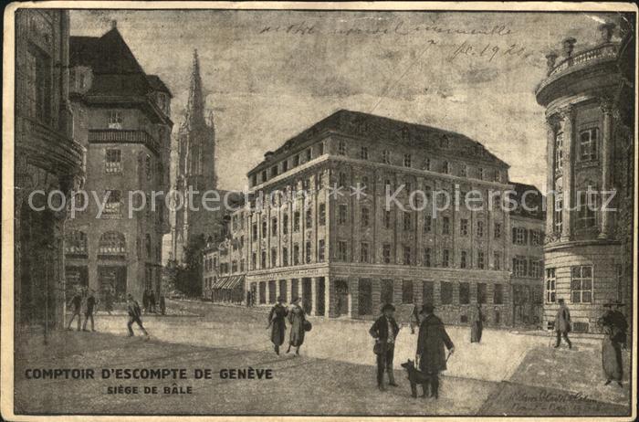 Basel BS Comptoir d Escomte de Geneve