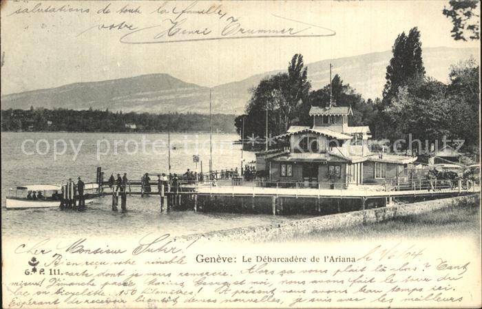 Geneve GE Le Débarcadére de I'Ariana