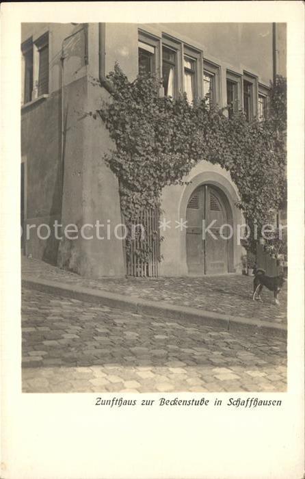 Schaffhausen SH Zunfthaus zur Beckenstube