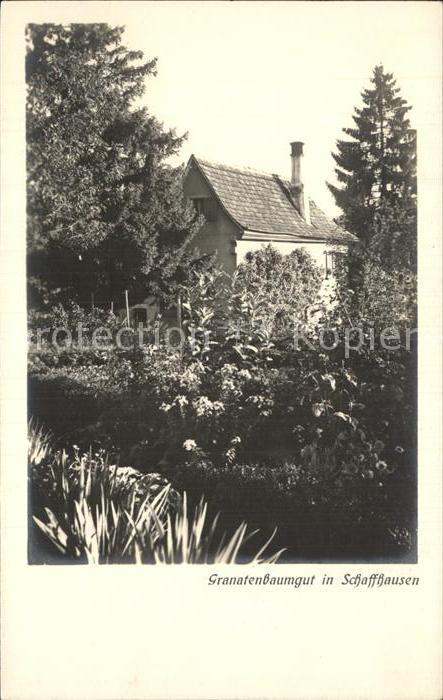 Schaffhausen SH Granatenbaumgut