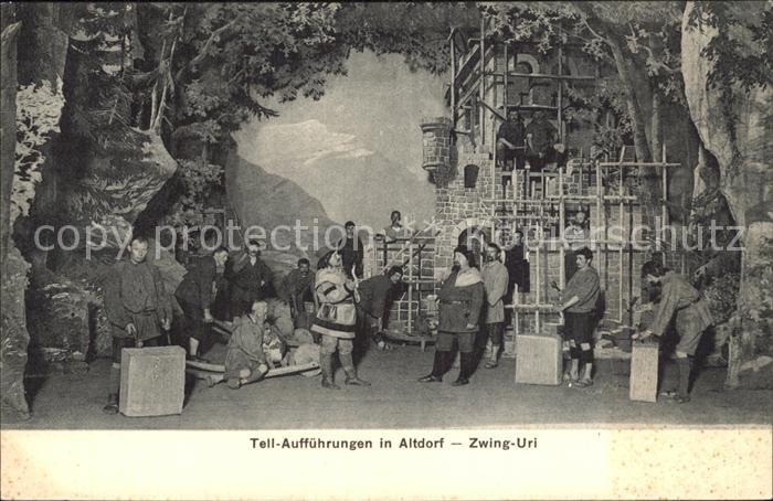 Altdorf UR Tell Auffuehrung