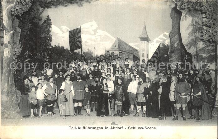 Altdorf UR Tell Auffuehrungen Schluss Scene