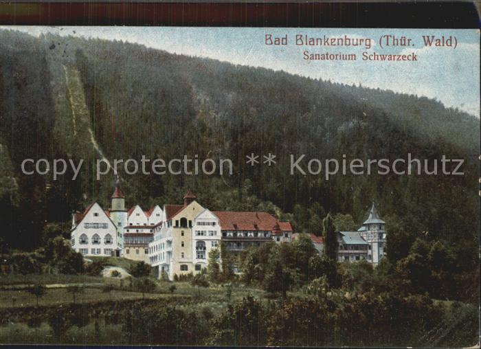 Bad Blankenburg Sanatorium Schwarzeck