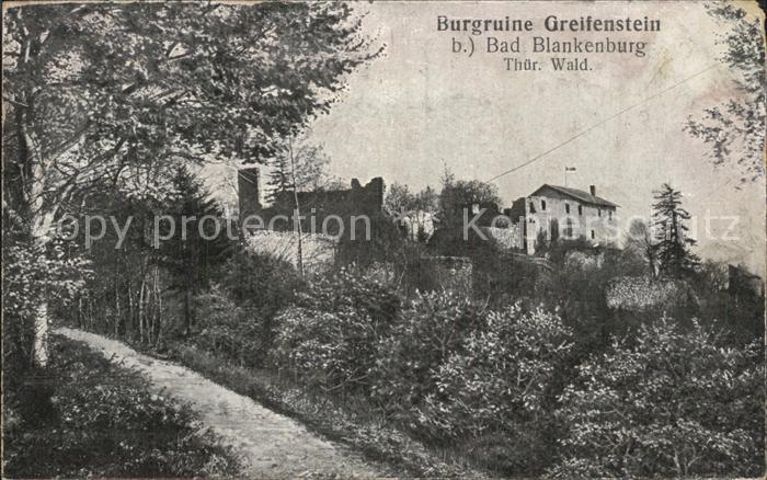 Bad Blankenburg Burgruine Greifenstein