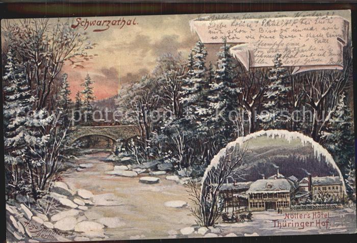 Schwarzburg Thueringer Wald Noeller's Hotel Thueringer Hof Schwarzatal