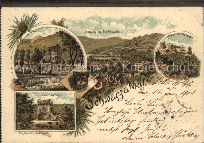 Schwarzatal Eberstein Ruine Greifenstein