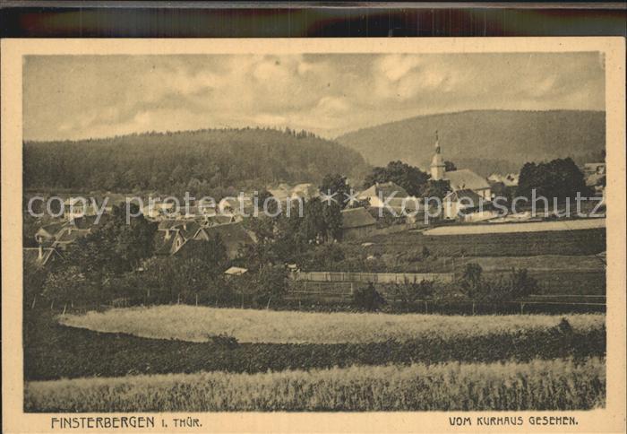 Finsterbergen Vom Kurhaus gesehen