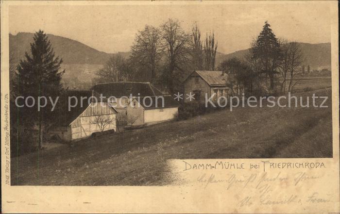 Friedrichroda Damm Muehle