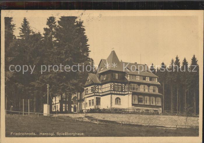 Friedrichroda Herzoegliches Spiessberghaus