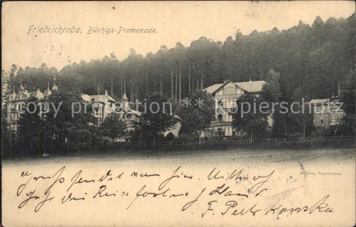 Friedrichroda Buechigs Promenade