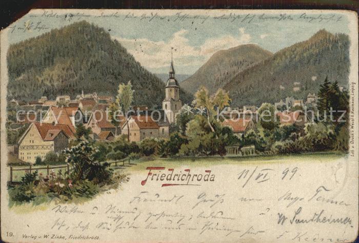 Friedrichroda Teilansicht