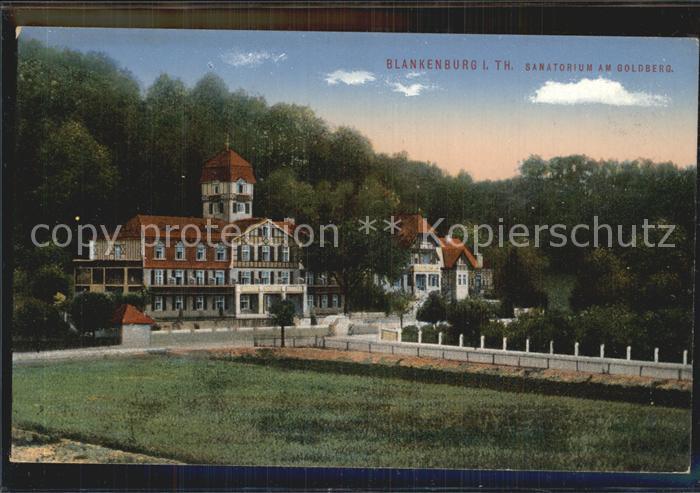 Bad Blankenburg Sanatorium am Goldberg