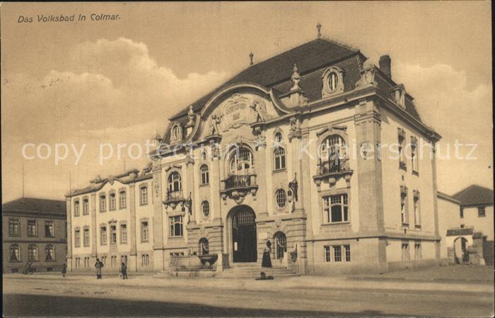 Colmar Haut Rhin Elsass Volksbad