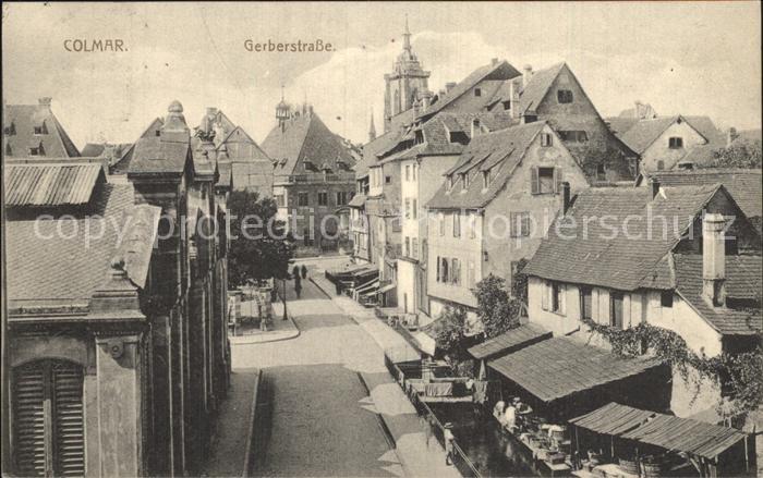 Colmar Haut Rhin Elsass Gerberstraße