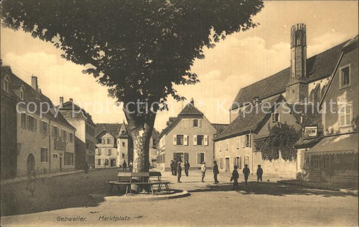 Gebweiler Elsass Marktplatz