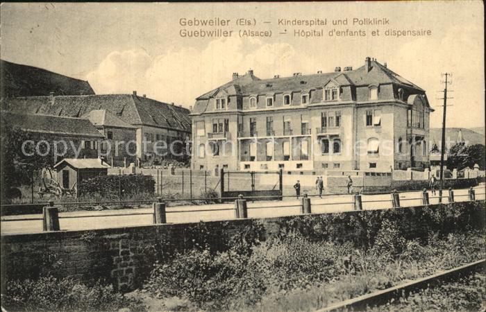 Gebweiler Elsass Kinderspital Poliklinik