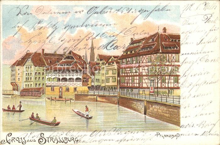 Strassburg Elsass Pflanzbad